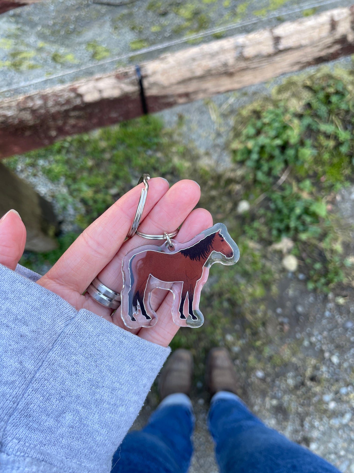Discounted Horse Keychains!