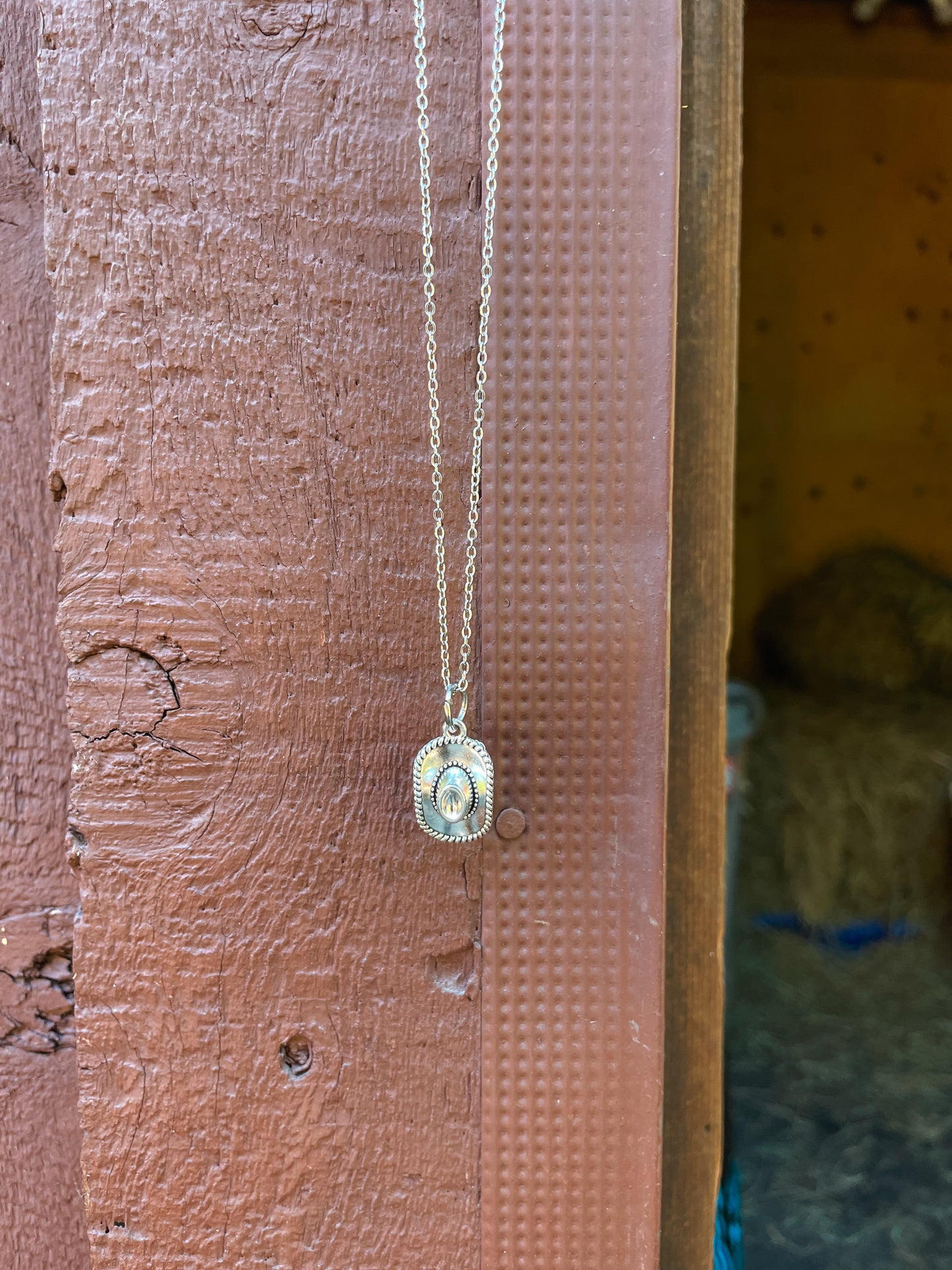 Cowboy Hat necklace