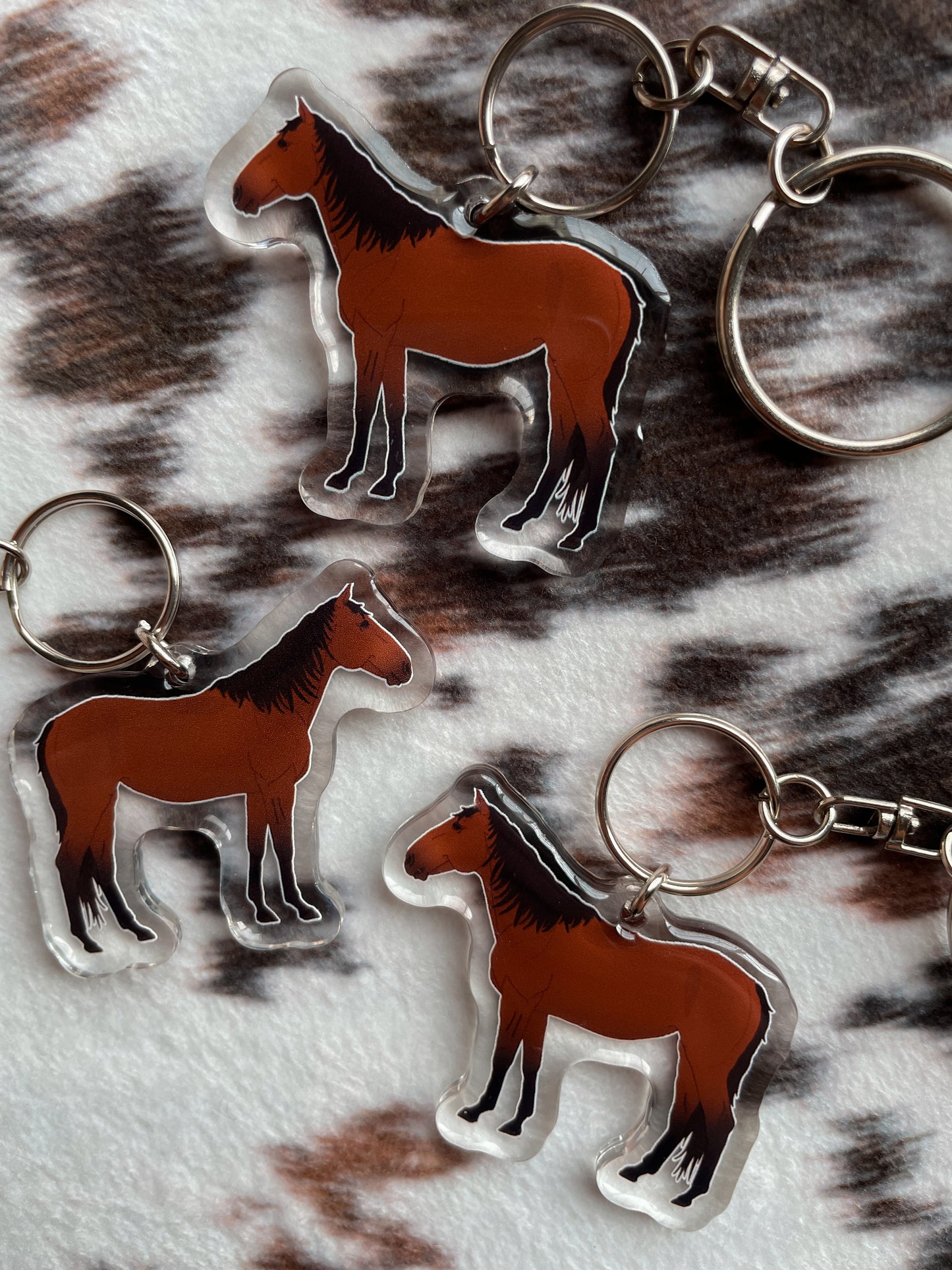 “Bay Standardbred” keychain