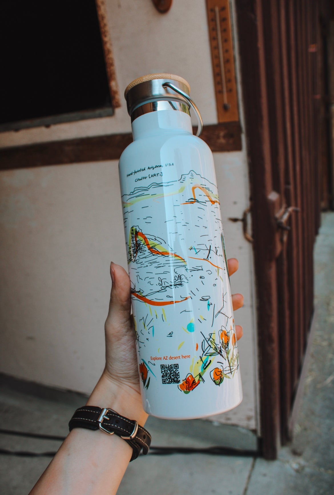 Cactus Water Bottle