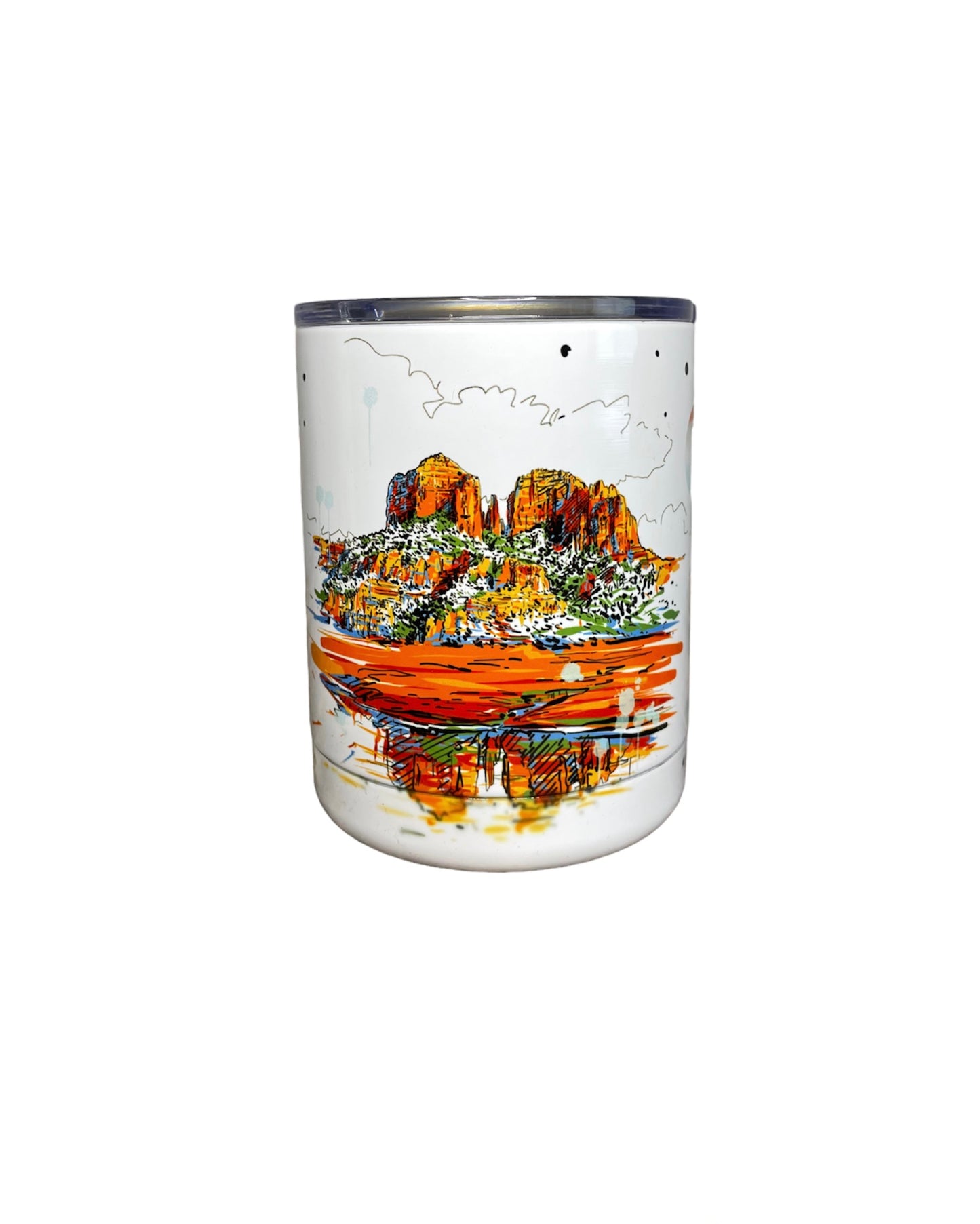 Sedona Cactus Rock Tumbler