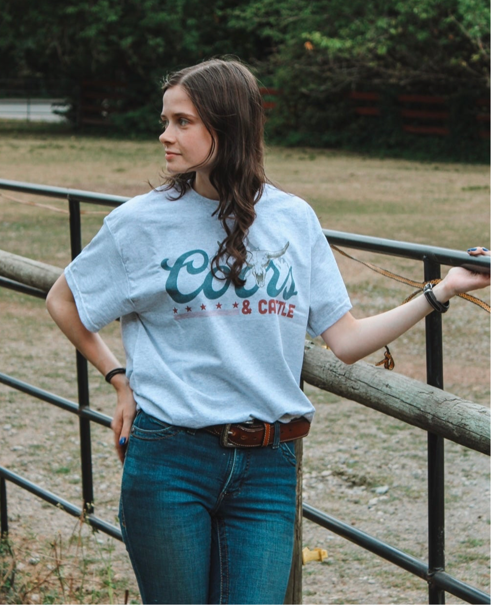 Coors and Cattle tee