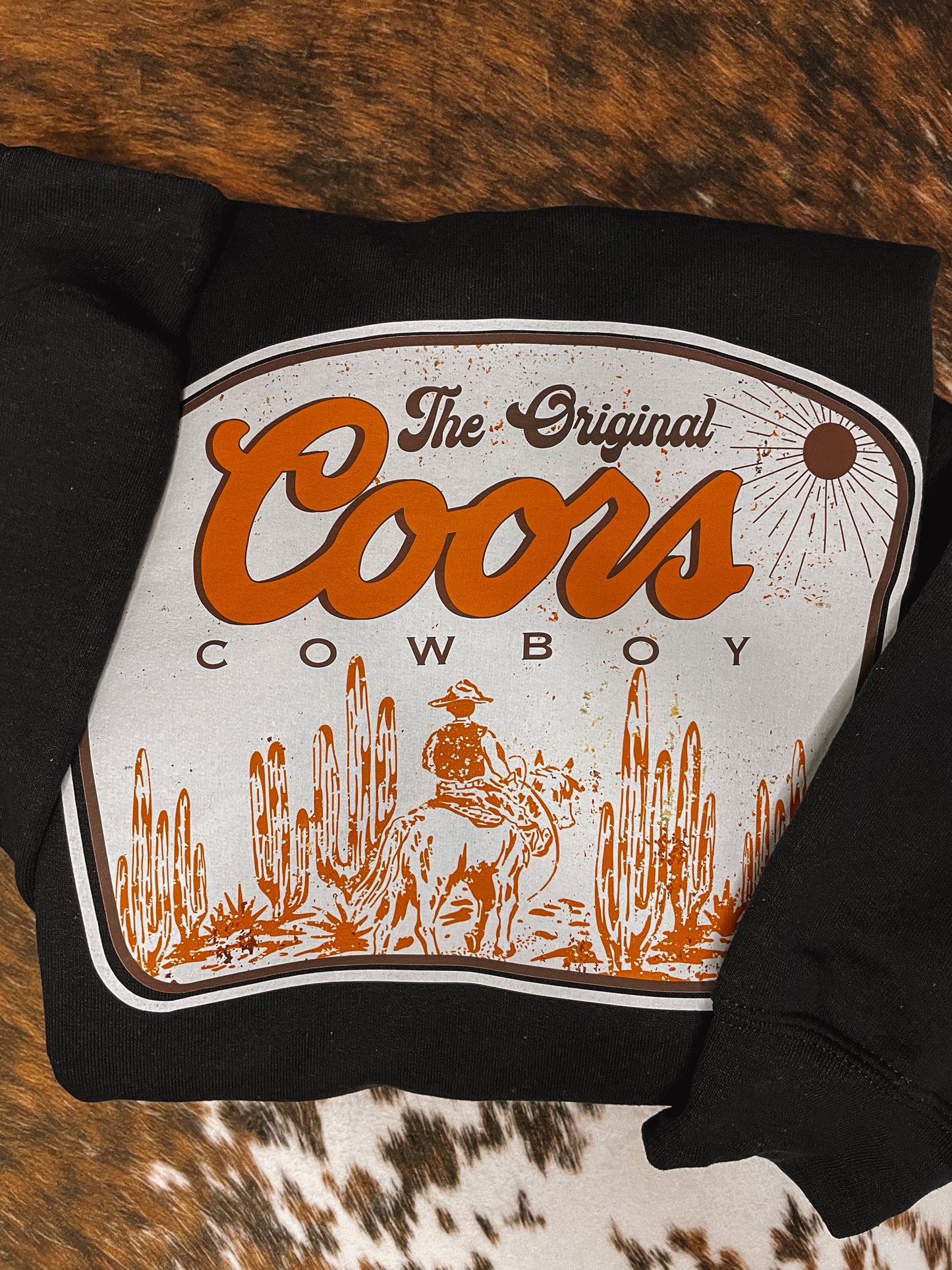 Coors Cowboy Crewneck