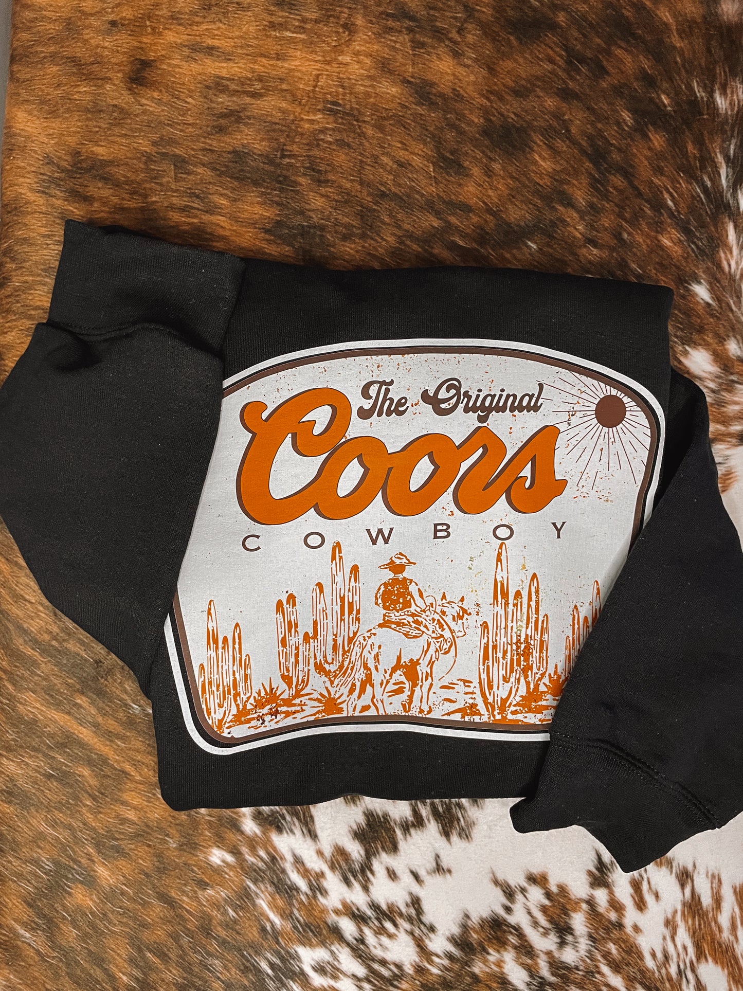 Coors Cowboy Crewneck