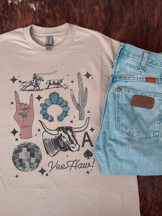 Western Collage tee