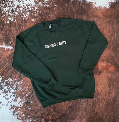 “COWBOY SH*T” Crewneck