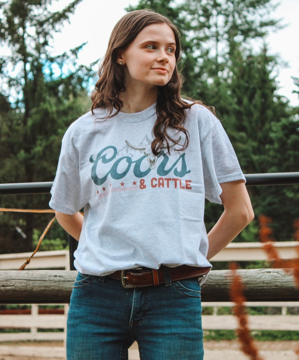 Coors and Cattle tee