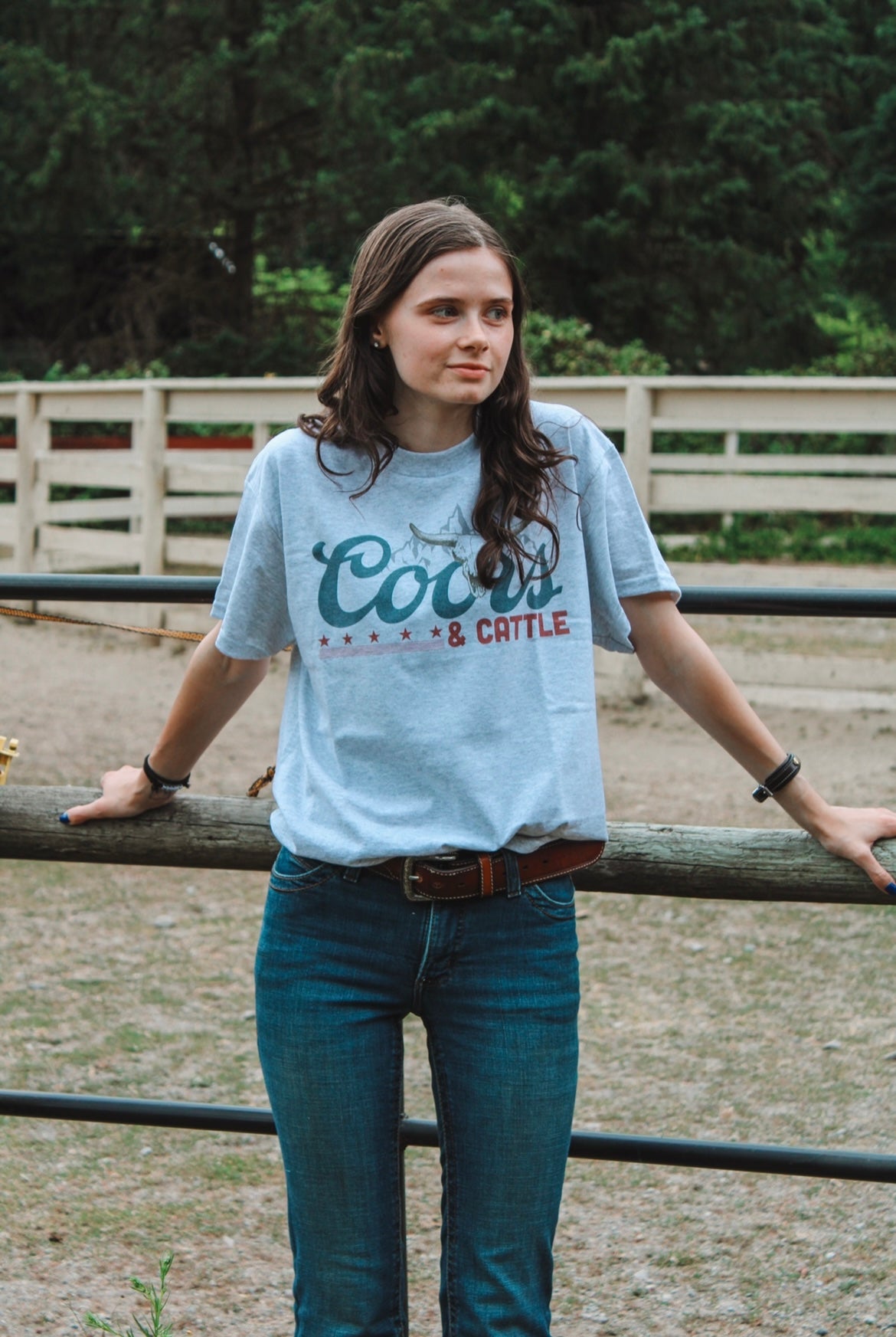 Coors and Cattle tee