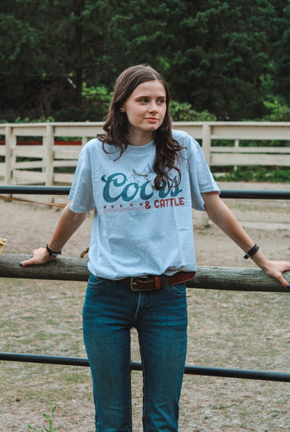 Coors and Cattle tee