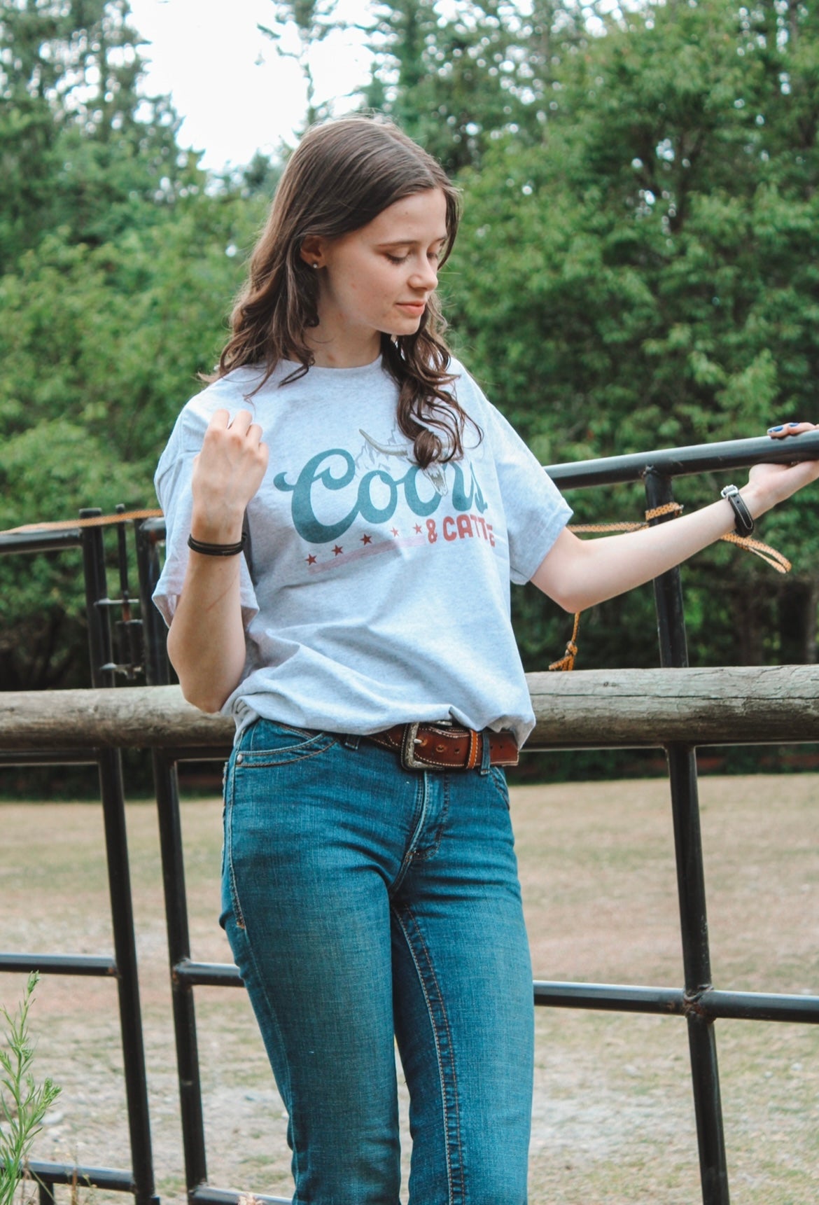 Coors and Cattle tee